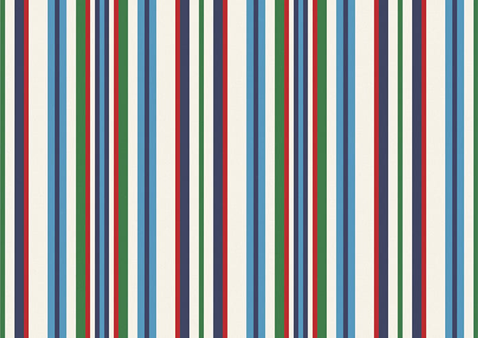 The British Stripe Co. Elizabeth, London No.1 - Roman Blind - Image 7